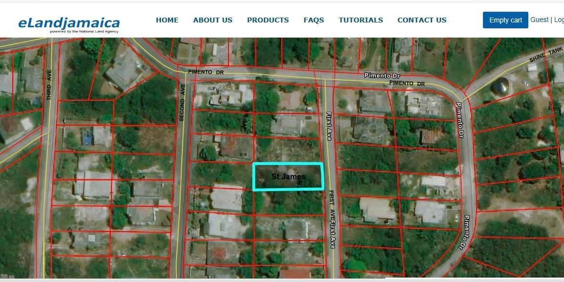 Residential Lot For Sale MONTEGO HILLS, Montego Hills 40,000 Keez