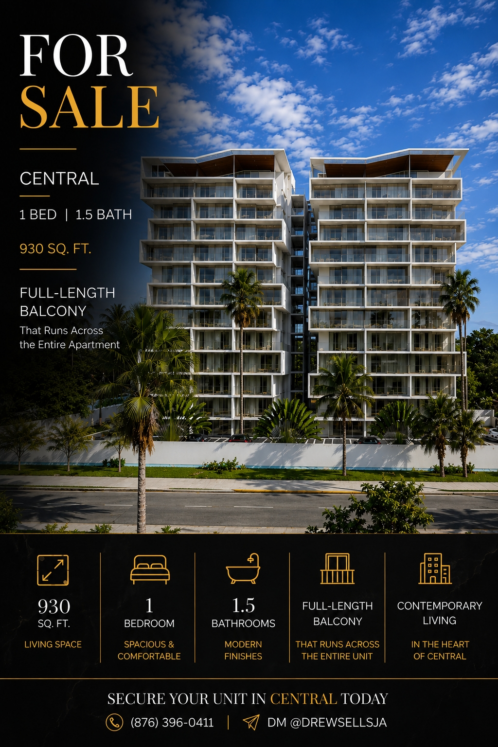 Apartment For Sale: CENTRAL AVENUE, Constant Spring P.O. | $37,500,000